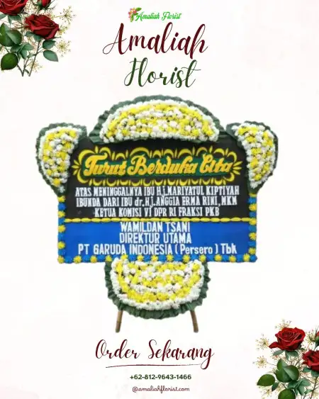 Papan Bunga Duka Sarang